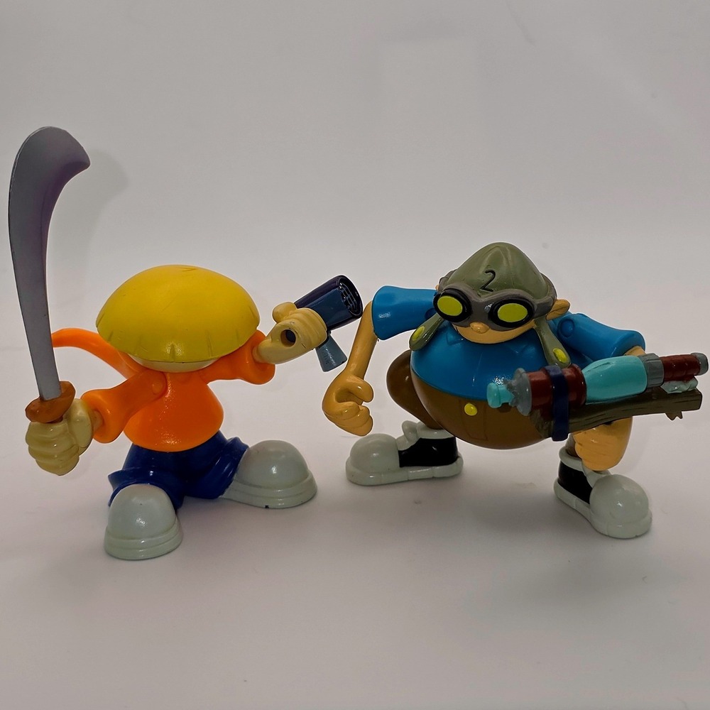 Tech 2 Go Kids Next Door Action Figures 3in Multicolor Fair With Accessories